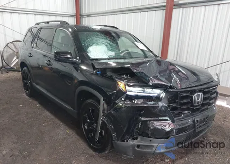 2025 Honda Pilot Black Edition из США, поврежденный, VIN 5FNYG1H95SB082691